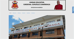 Desktop Screenshot of gonzu.edu.ec